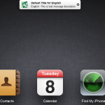 notification notification