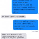 iOS 7 Messages Theme