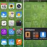 iOS 7 Redesigned Springboard Theme