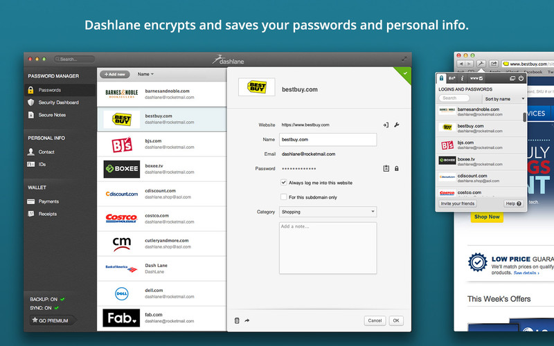 dashlane osx