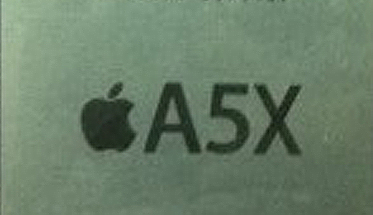 A5X iPad 3 -kaksiytiminen siru