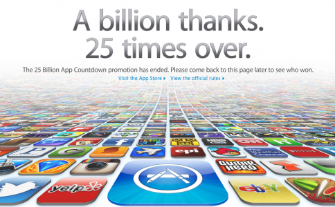 25 billion App Store downloads