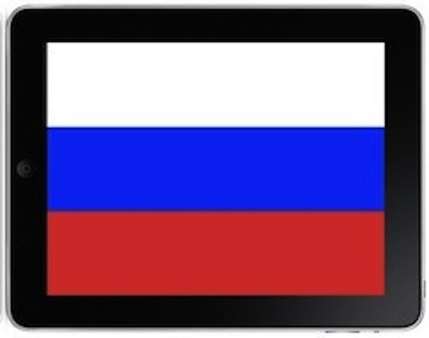 iPad russe