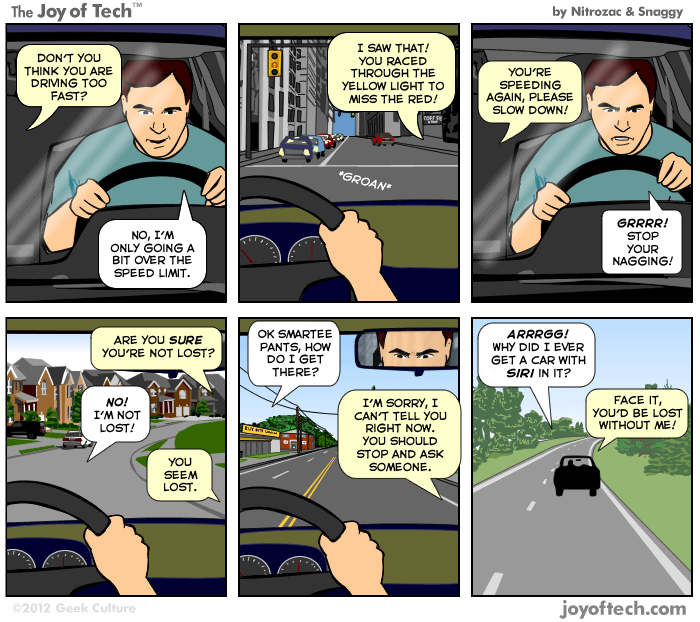 Siri al volante