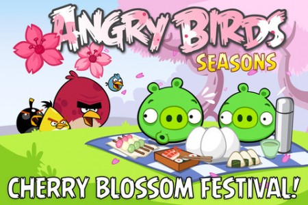 Angry Birds Seasons Kwiat Wiśni