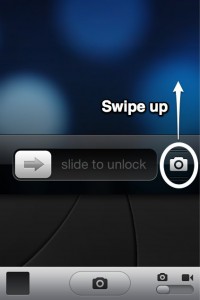 How to open Camera from LockScreen iOS 5.1