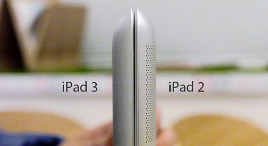 iPad 3 frente a iPad 2
