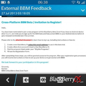 blackberry telegram messenger