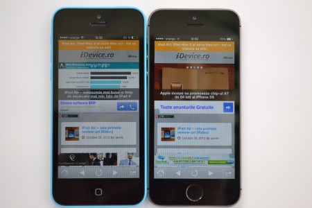Test de l'iPhone 5S et de l'iPhone 5C - iDevice.ro