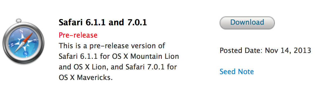 safari 1.0