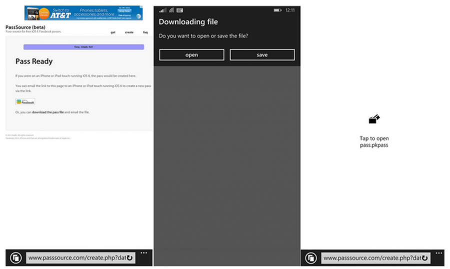 Microsoft Wallet contine suport pentru iOS Passbook iDevice.ro