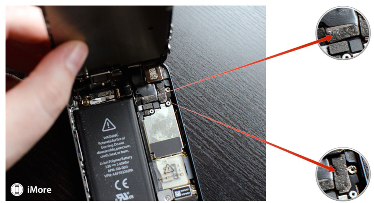 Где находится прослушка телефона. Винты крепления шлейфа экрана iphone 5s. Прослушка на айфон. Прослушка в батарее телефона.