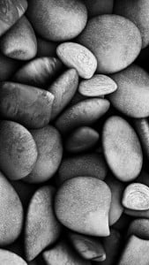 Texture artistique des rochers de plage iPhone 5 Fond d'écran
