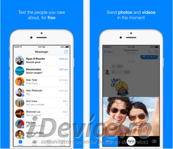 Facebook Messenger - o nou actualizare este disponibil 