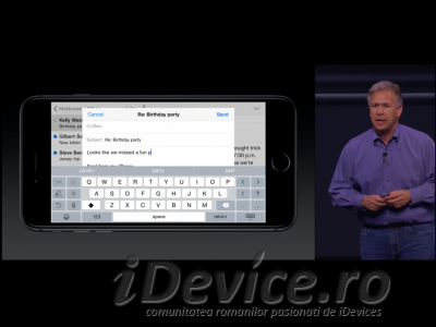 Tastiera iPhone 6 Plus - iDevice.ro