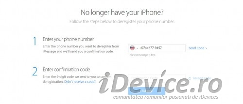 Dezactivare iMessage iPhone și iPad 2 | iDevice.ro