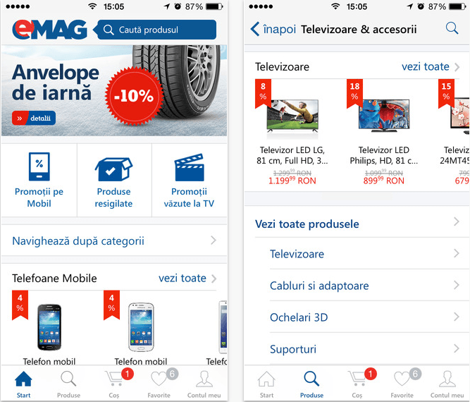 eMAG.ro are aplicatie pentru | iDevice.ro