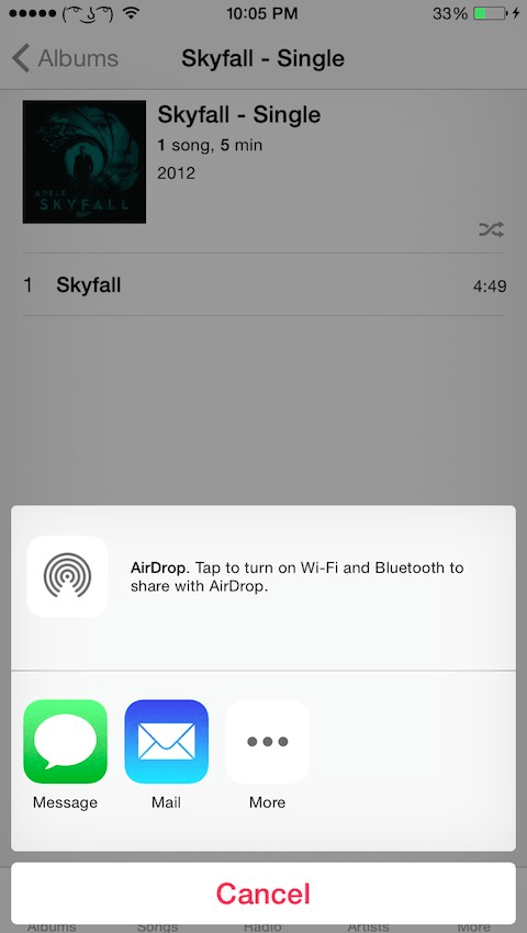 AnyDrop 3 (iOS 8 og 7)