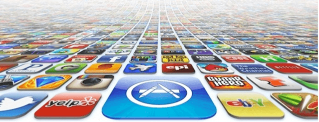Muro de aplicaciones de la App Store
