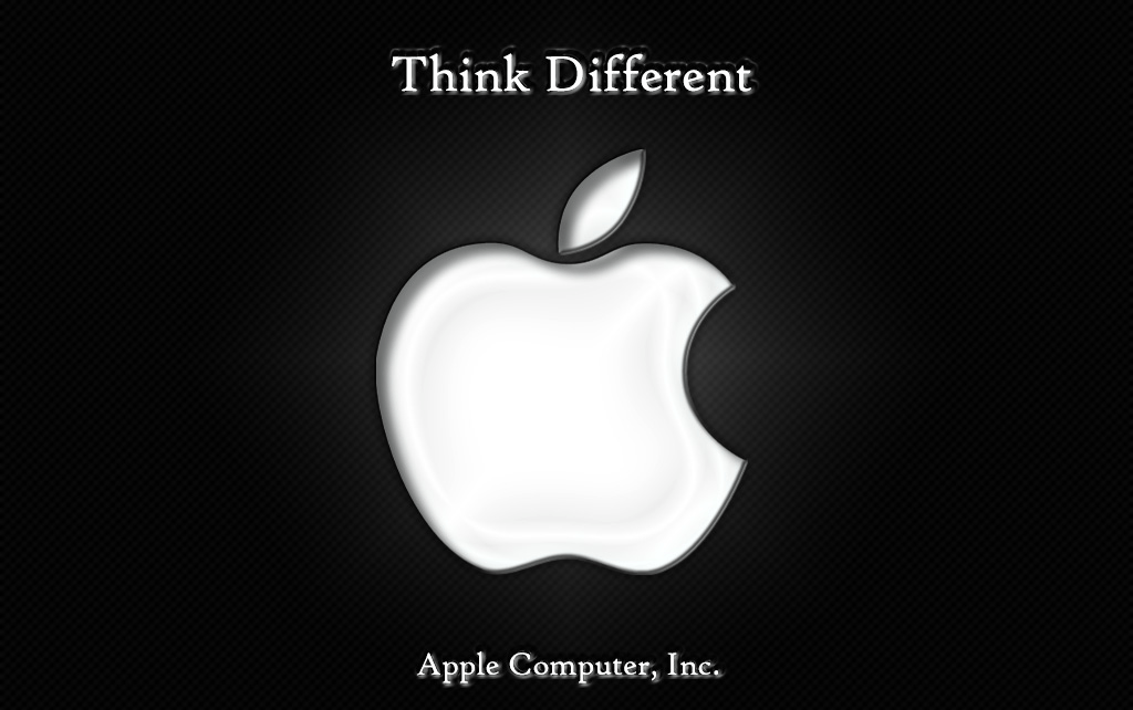 Logo Apple Myśl inaczej