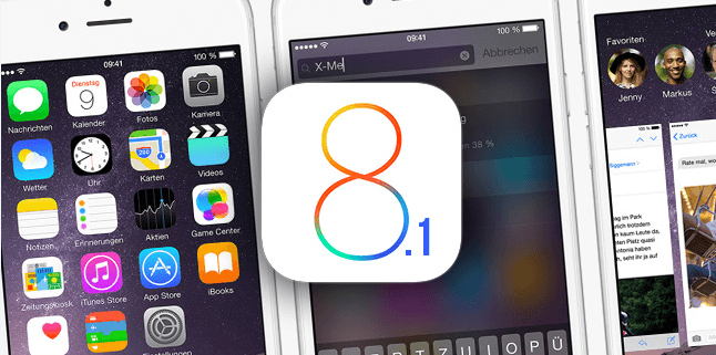 iOS 8 -dekoodauskortit – iOS 8.1.1