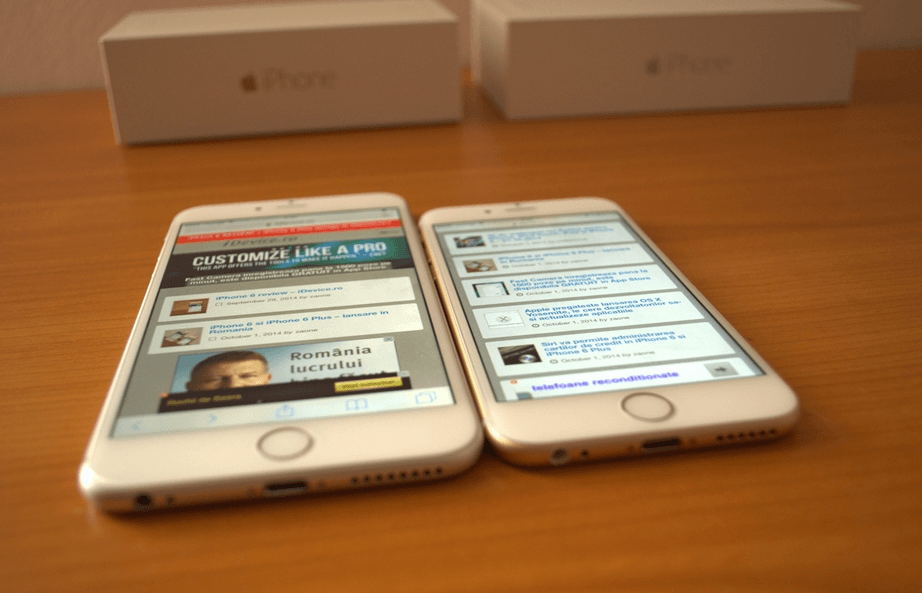 Qué elegir entre iPhone 6 y iPhone 6 Plus