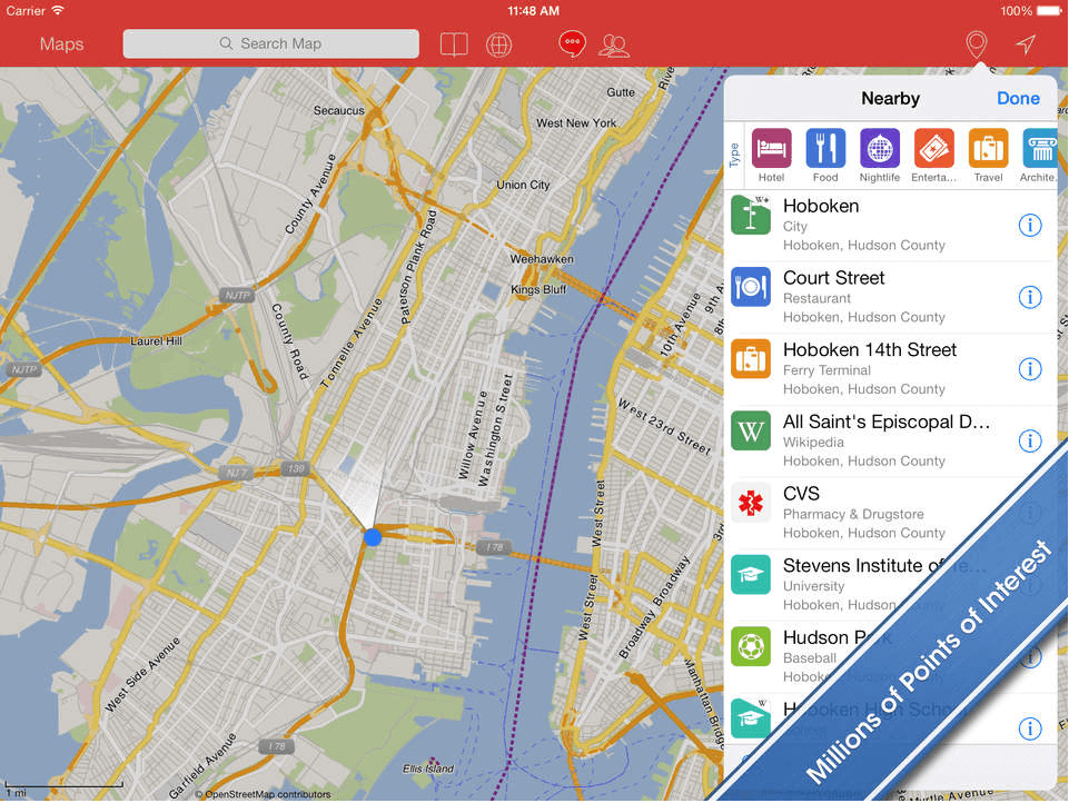 Mapas de la ciudad 2Go Pro