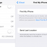 Find My iPhone si Activation Lock iDevice