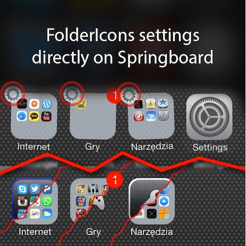 Iconos de carpeta (iOS 8)