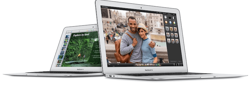 Écran Retina du MacBook Air