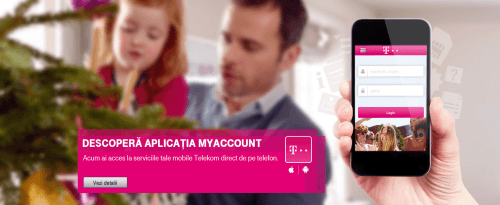 MyAccount aplicatie Telekom