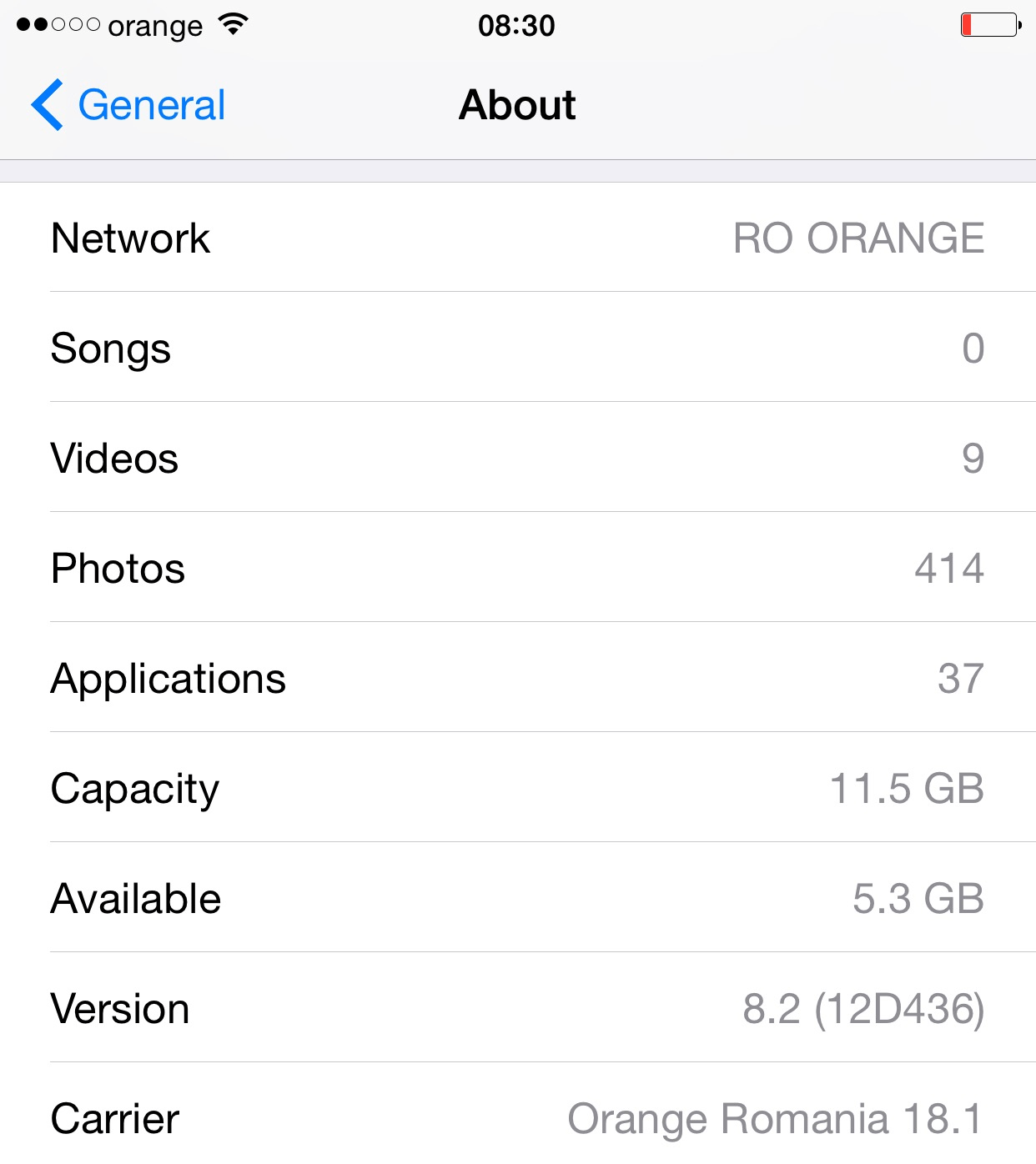 Orange Romania Carrier Bundle update 1