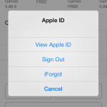 Skift Apple ID-land