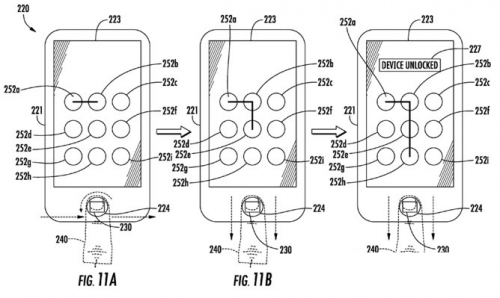 Touch ID movement fingerprint 2