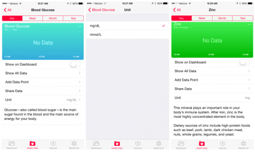 iOS 8.2 beta 3 glukos