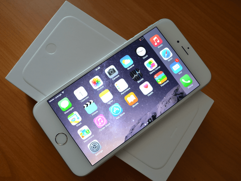 Aufladen des iPhone 6 Plus