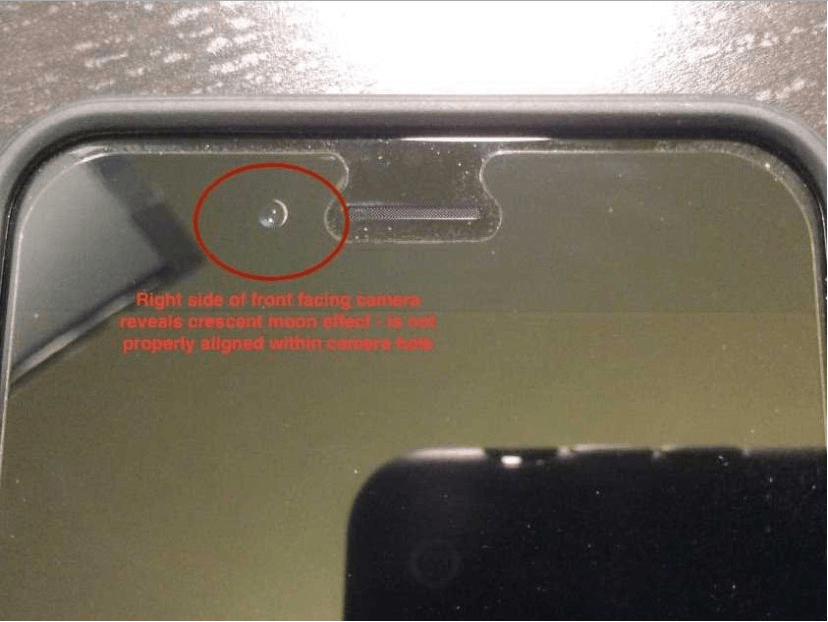 iPhone 6 kamera bevægelse problem 1