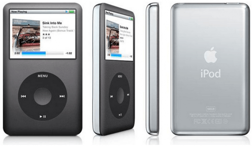 Música eliminada del iPod Classic