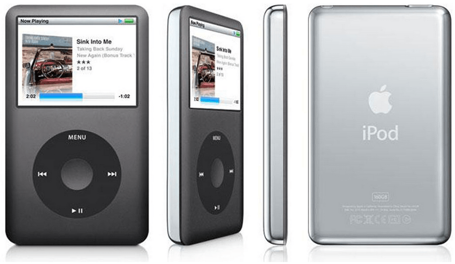 iPod Classic slettet musik