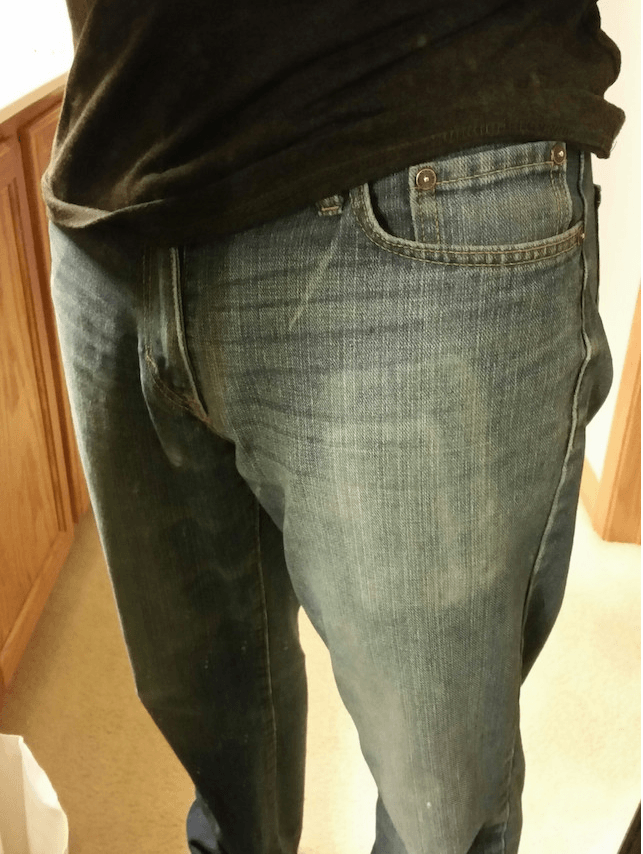 pantalon à poche pour smartphone