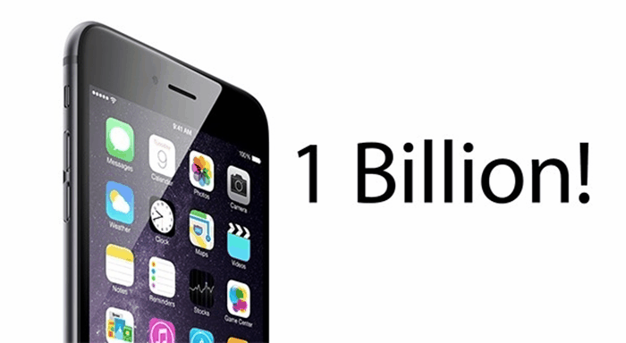 1 miljard iPhones, iPads och iPod Touches