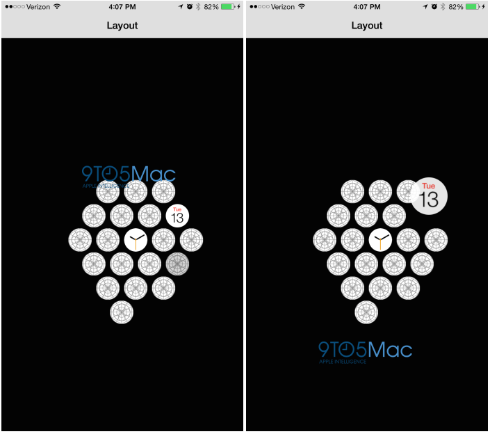 Apple Watch iOS 1 -sovellus