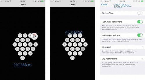 Apple Watch iOS-Anwendung
