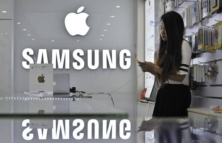 Apple Samsung Chiny