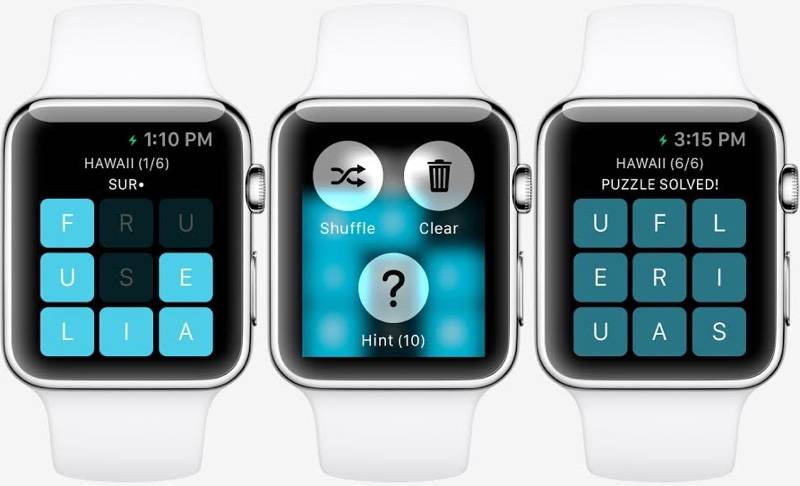 Eerste game Apple Watch