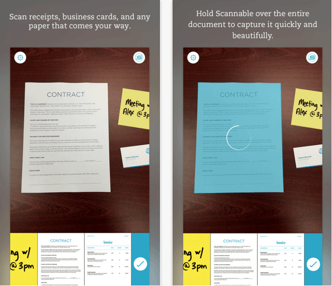 Evernote Scannable ist die beste Anwendung der Woche