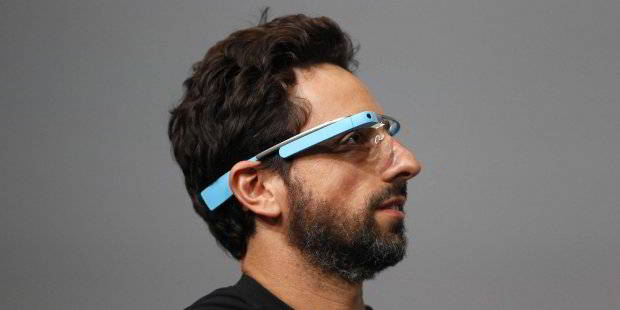Google Glass Siergiej Brin