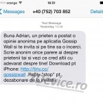 Muro de chismes SMS SPAM