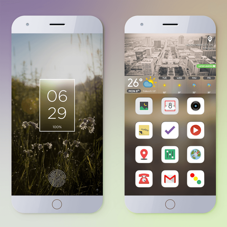 Insideout iOS 8-Theme