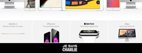 Je suis Charlie - Charlie Hebdo Apple